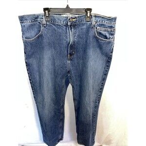 Harley-Davidson Men’s Straight Jeans Sz 44x30 Blue Streetwear Outdoors Rugged 1